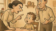 Banc: Mai răspunzi obraznic și-ți rup dinții