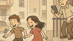 Banc: Am văzut doi copii cu minge