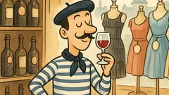 Banc: Un francez e întrebat: vin sau femei?