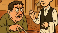 Banc: Ospătarule, în ciorba mea e...